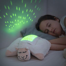 Knuffelschaap met LED...