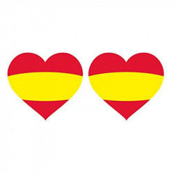 Stickers Flag Spain (2 uds)...