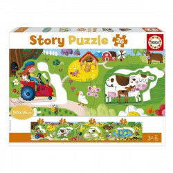 Baby Farm Puzzle Story...