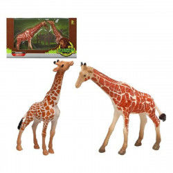 Set of Wild Animals Giraffe...