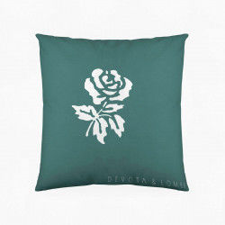 Cushion cover Roses Green...