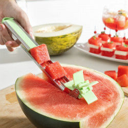 Watermeloenblokjes-snijder...