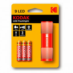 Zaklamp LED Kodak  9LED Rood