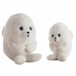 Fluffy toy Seal White 30 cm