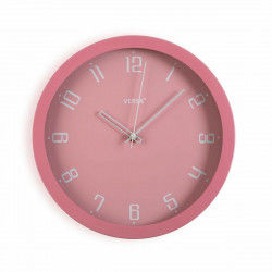 Wall Clock Versa Pink...