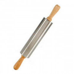 Pastry Roller Silver Wood...