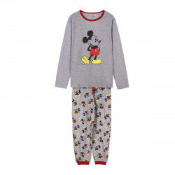 Pijama Mickey Mouse Gris...