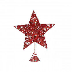 Kerstster Rood Staal Plastic