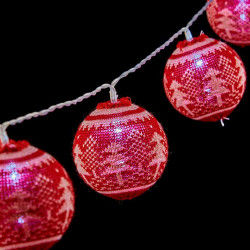 Wreath of LED Balls 2 m...