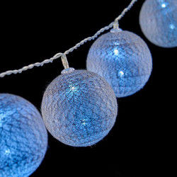 Wreath of LED Balls Ø 6 cm...