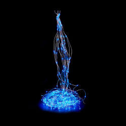 LED-lichtkrans 2 m Blauw