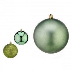 Christmas Baubles Green...