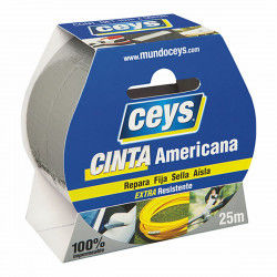 Duct tape Ceys Silver (25 m...
