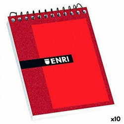 Notepad ENRI Red 1/8 80...