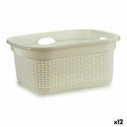 Basket White Plastic 25 L...