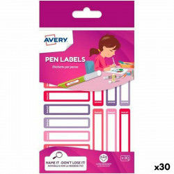 Adhesive labels Avery Pink...