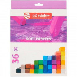 Set of soft pastel chalks...