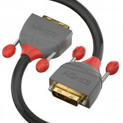 DVI-kabel LINDY 36223 Zwart