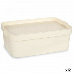 Storage Box with Lid Cream...
