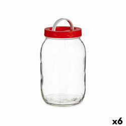 Jar Lid with handle Red...