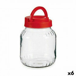 Jar Lid with handle Red 1,7...