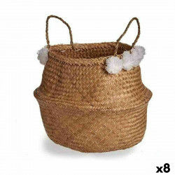 Decorative basket Pompoms...