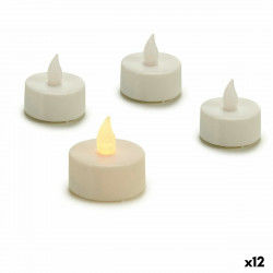 Candle Set LED White 4 x 4...
