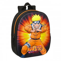 Zaino Scuola 3D Naruto Nero...