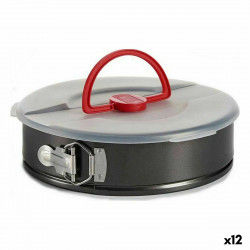 Lunch box Black Red Iron 27...