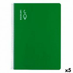 Cuaderno ESCOLOFI Verde A4...