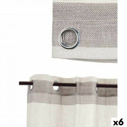Curtain White Grey 140 x...