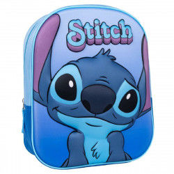 3D School Bag Stitch Blue...
