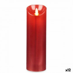 LED Candle Red 8 x 8 x 25...
