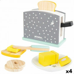 Toy toaster Woomax 8 Pieces...