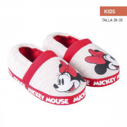 Chaussons Minnie Mouse Gris...