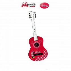 Baby Guitar Minnie Mouse Red