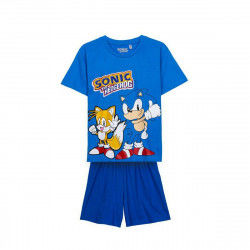 Pyjama Enfant Sonic Bleu foncé