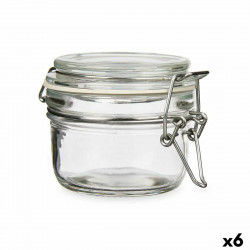 Jar Transparent Metal Glass...