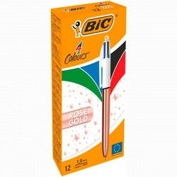 Crayon Bic Blanc Rose (12...