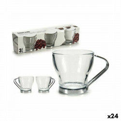 Piece Coffee Cup Set Silver...