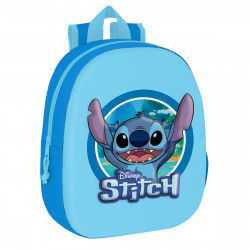 3D School Bag Stitch Blue...