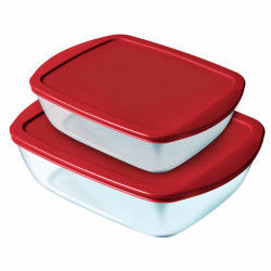 Set of lunch boxes Pyrex...