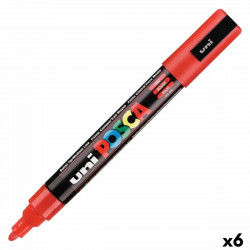 Marker POSCA PC-5M Red (6...