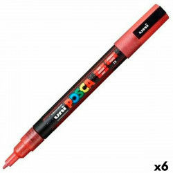 Marker POSCA PC-3ML Red (6...