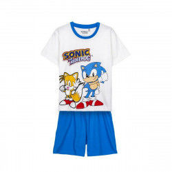 Pijama Infantil Sonic Azul...