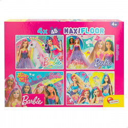 Set van 4 Puzzels Barbie...
